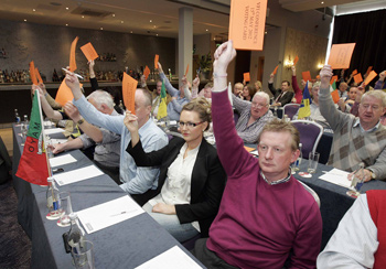 The motion for the Federation seek to have Good Fridays an optional opening day was carried. The motion for the Federation seek to have Good Fridays an optional opening day was carried.